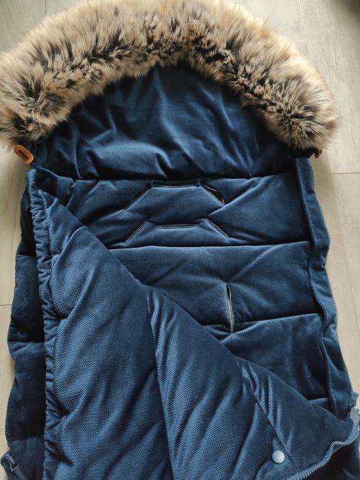 Śpiworek do wózka lamillou combo+ mufka na ręce