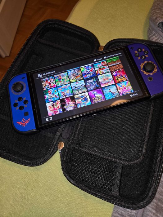 Gry i konsola nintendo switch oled