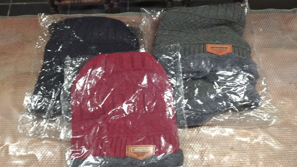 conjunto gorro gola + cachecol  NOVO