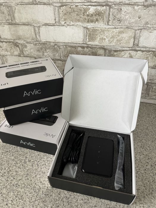 Аудіостример мережевий Arylic LP10 AirPlay2, Chromecast, radio, BT