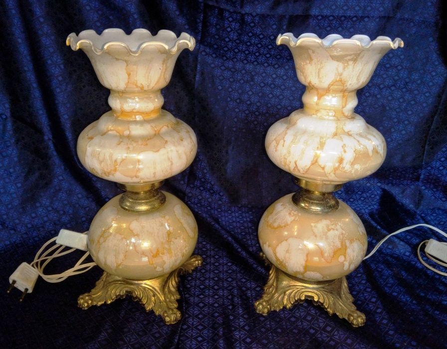 Par Candeeiros Mesa Vidro