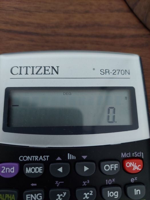 Calculadora Citizen SR 270N