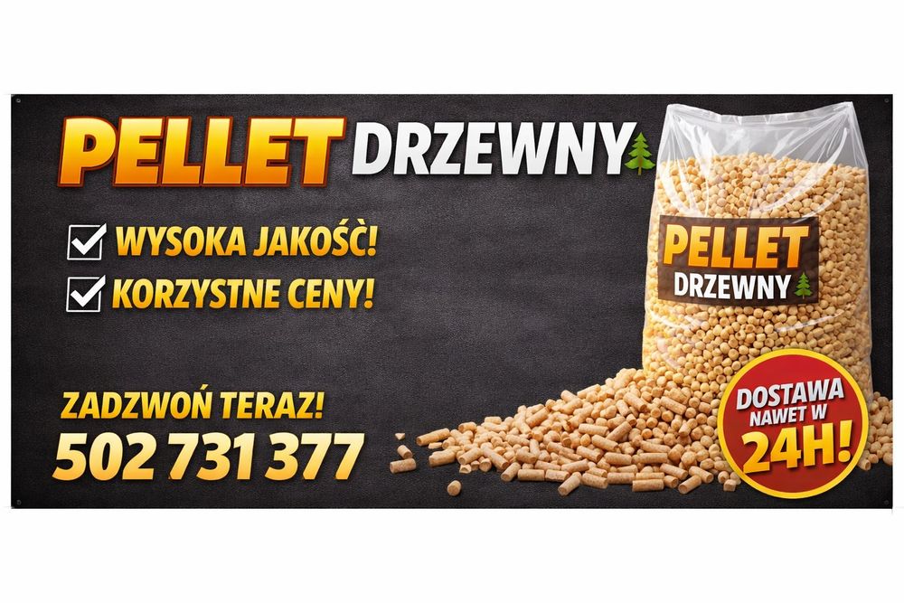 Pellet 6 mm Certyfikat ENplus A1 zgodny z ISO