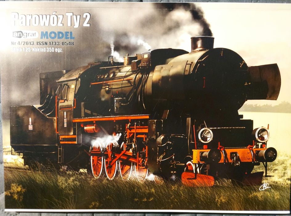 Parowóz Ty2 Floridsdorf, Angraf  |  Model kartonowy