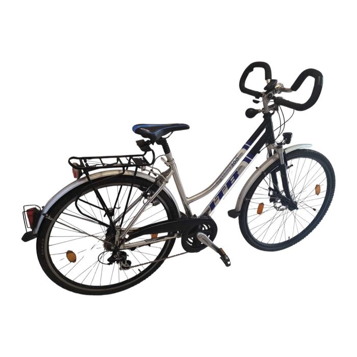 Rower damka ITB TREKKING 300 srebrny 26"