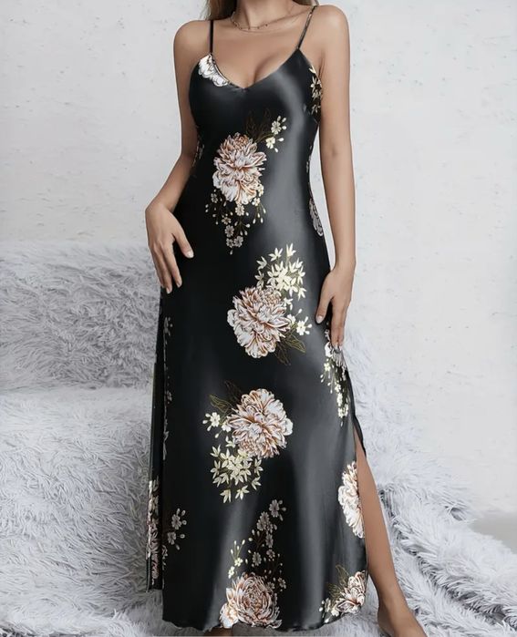 Длинная денская ночная рубашка р 44/46/48/50