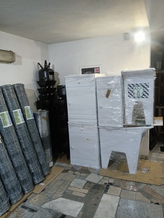 Rede ovelheira ligeira zincada de nó