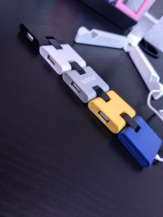 USB flexível de 4 portas