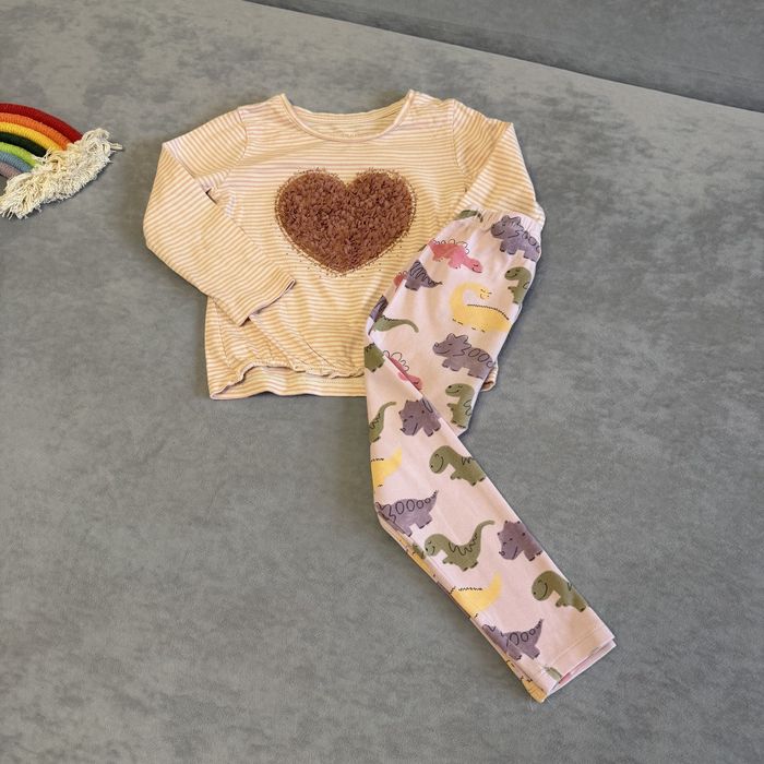 Тепла кофта лосіни джинси реглан next h&m на дівчинку 2 3 92 98