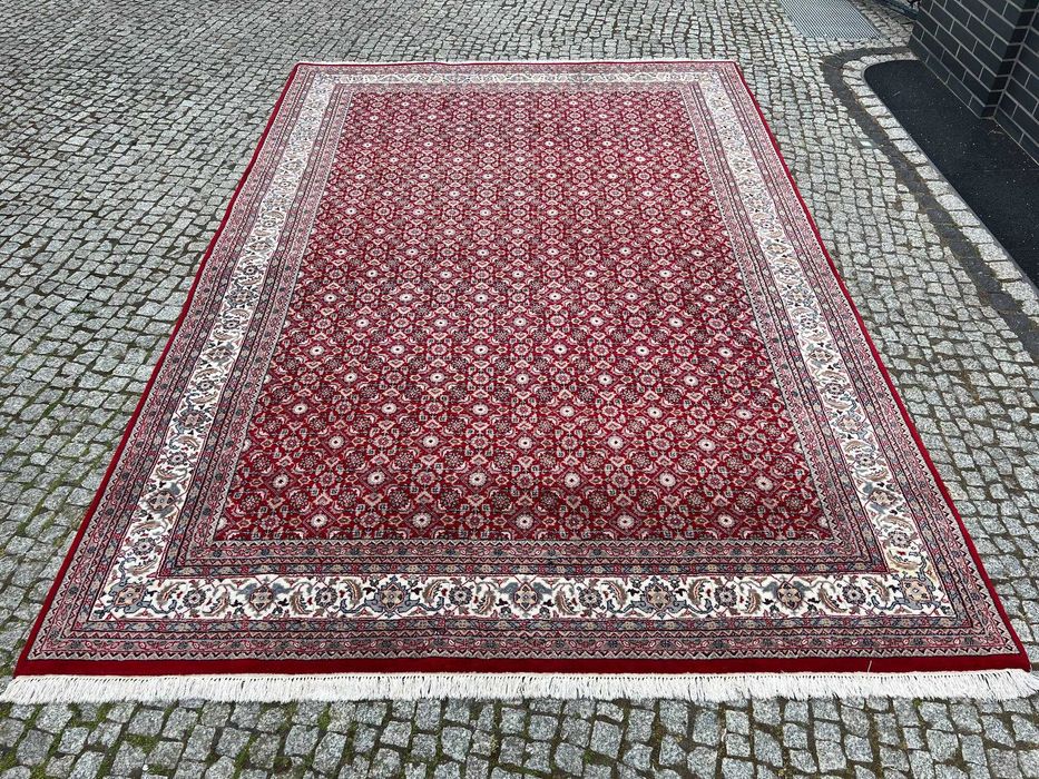 Kaszmirowy dywan perski ręczny Indo-Herati 350x240 WYPRZEDAŻ