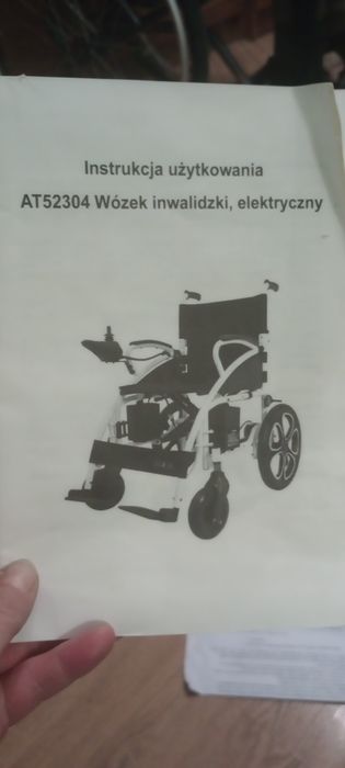 Wózek inwalidzki elektryczny ANTAR AT52304
