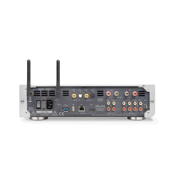 Audiovector QR5 SE Kolumny Wzmacniacz z CD AVM CS2.3 Chrome SKLEP