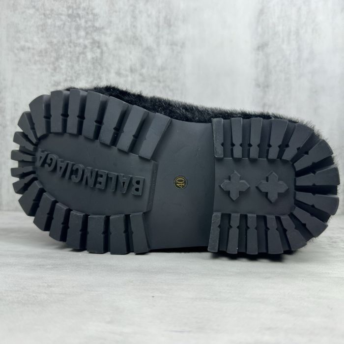 Balenciaga Alaska Fur Boots Ski Black/size 45-46/Люкс якість!