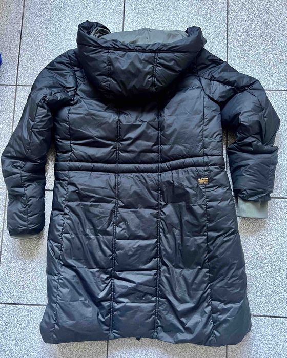 Пальто.Парка G star raw original жіночаПуховик.Куртка. пух чорна