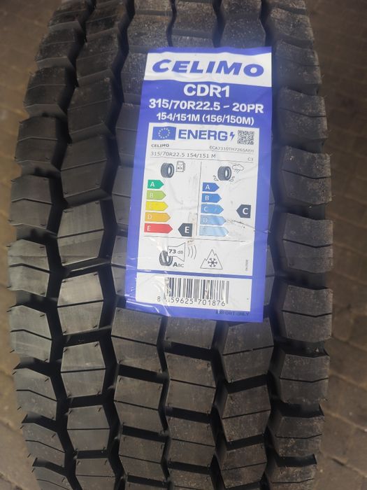 Opona ciężarowa CELIMO CDR1 315/70 R22.5  20 PR  154/151M