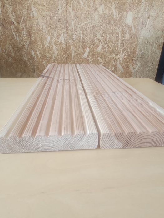 Deska tarasowa sosnowa, sucha 12%: