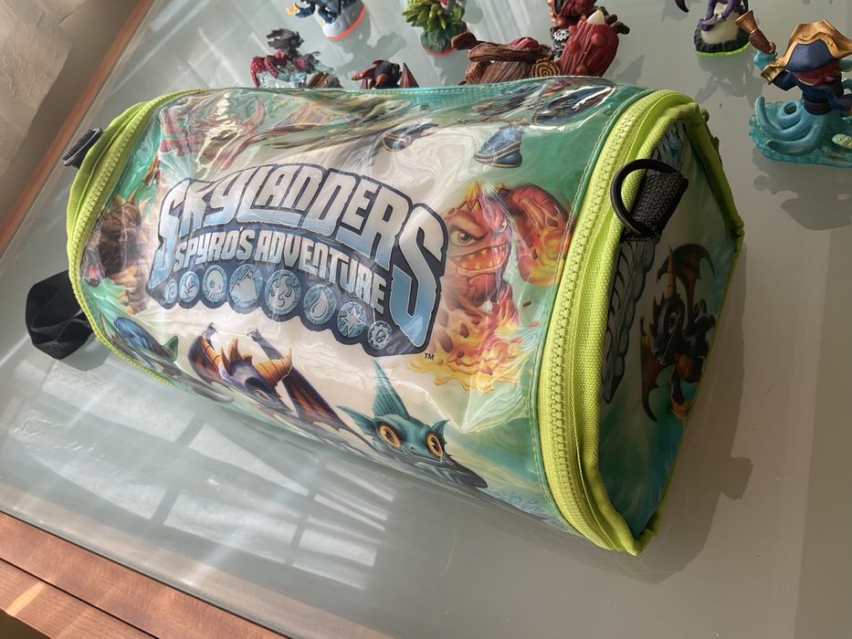 Pack skyalanders saco e bonecos