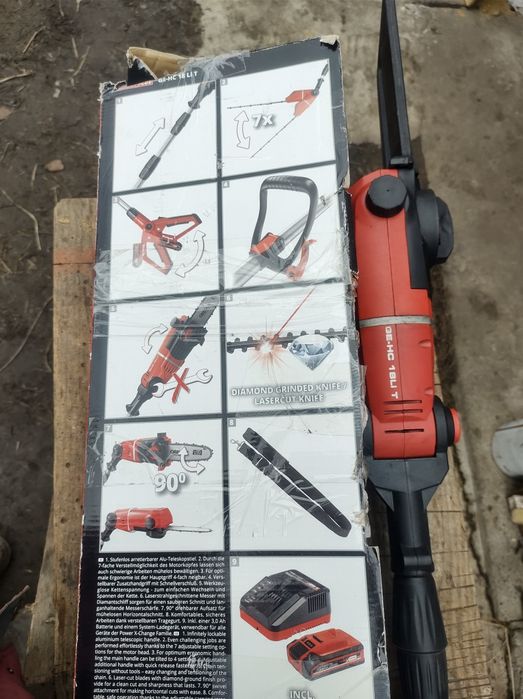 Висоторіз телескопичний акумуляторний  EINHELL GE-LC 18 LI T