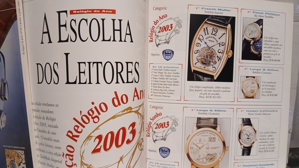 Revista Relógios e Joias