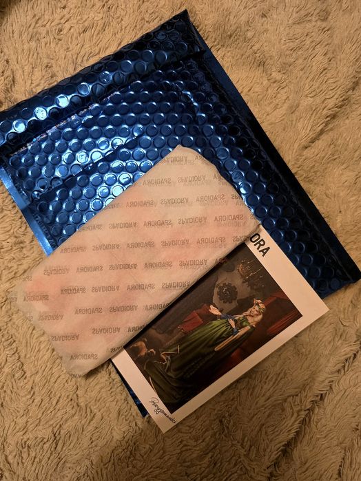 Etui na iPhone Spadiora beżowe beż pomarańczowe pomarańcz