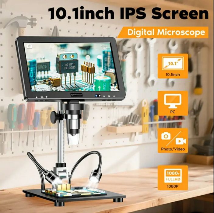 Микроскоп DM13 для пайки, электроники,монет,ювелирных изделий