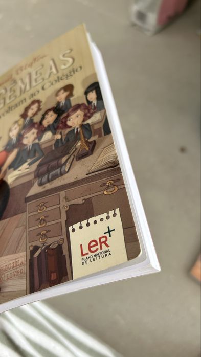 Saga de livros sobre meninas na escola