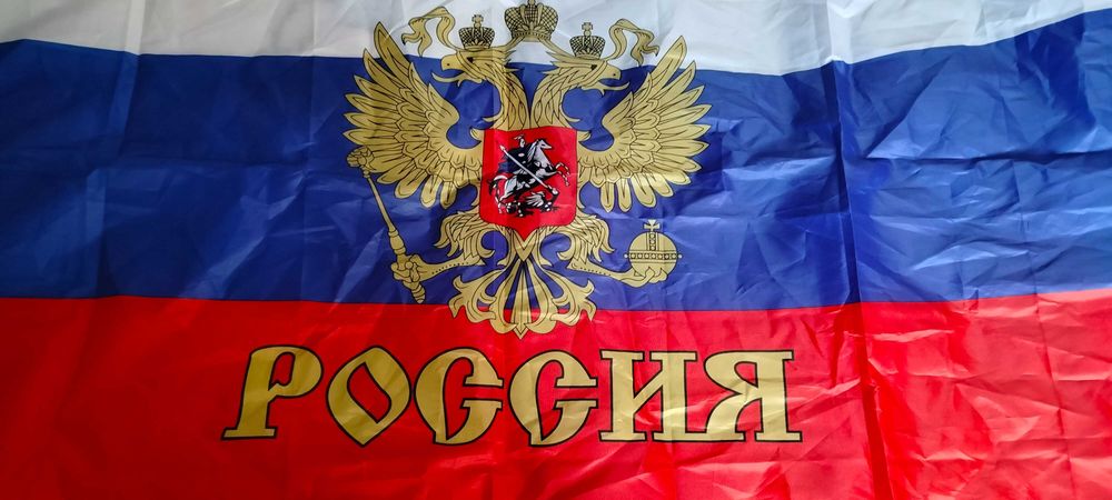 Nowa duża Flaga Rosja