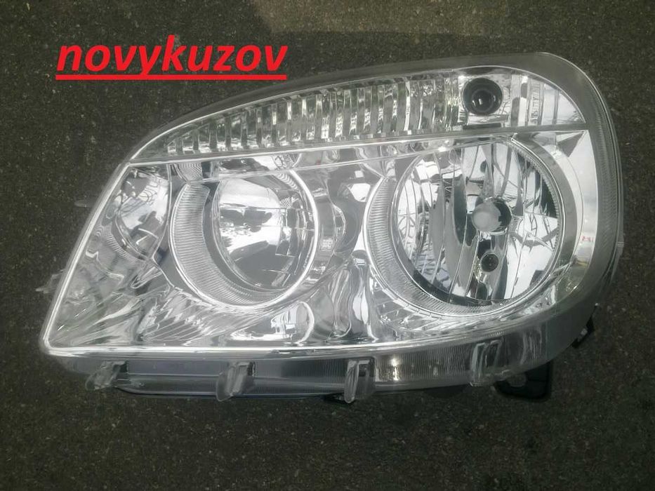 Ресничка накладка под фару Fiat Doblo Фіат Добло 05-08