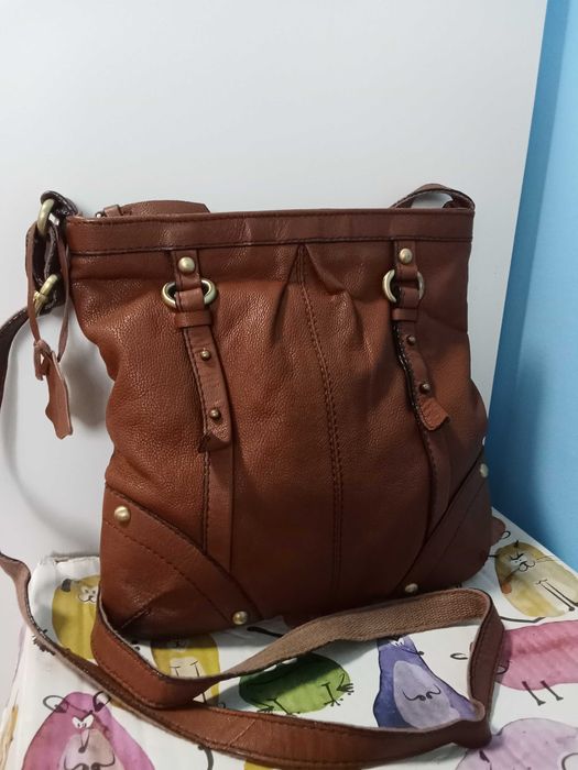 Практична якісна сумка кросбоді Next . Натуральна шкіра