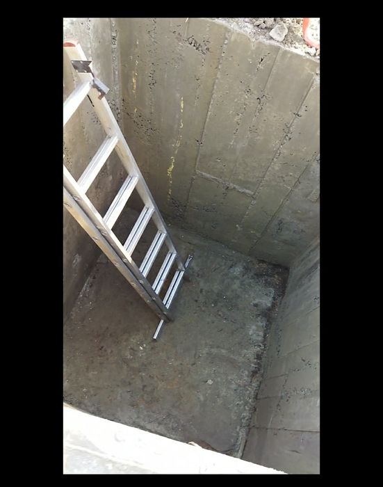 Зливні ями,Каналізація.Земельні роботи,бетонні,армування