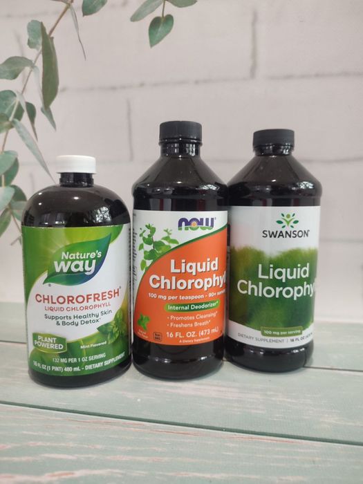 Вітаміни Iherb , інозітол ,хлорофил ,TMG,b complex