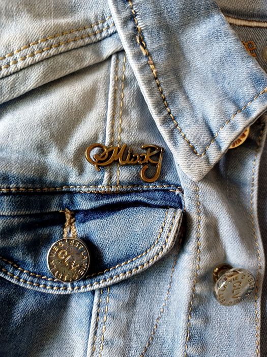 Kurtka jeansowa, katana C'Est La Vie rozmiar 92-98