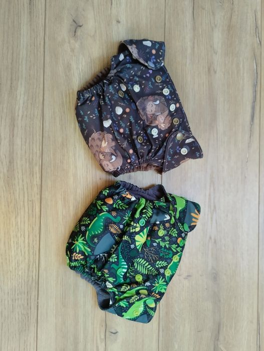 Pieluszki wielorazowe typu kieszonka wraz z wkładami