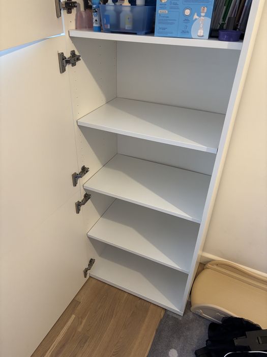Szafka IKEA / regał z drzwiami – biała – stan dobry