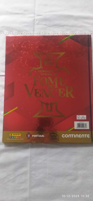 Caderneta Panini COMPLETA Fome de Vencer 2018 Edição Luxo