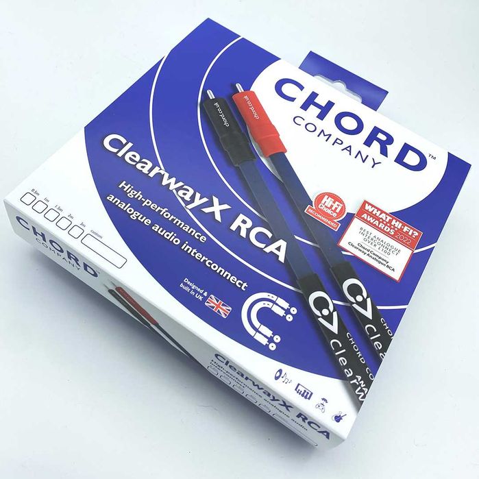 Chord  CLEARWAY  X- Interkonekt  RCA - 0,5m/