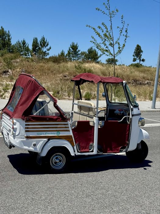 Tuk tuk piaggio eletrico