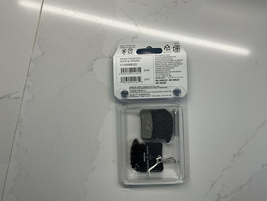 Pastilhas de travão Shimano H03A - novas - Saint Zee Deore XT