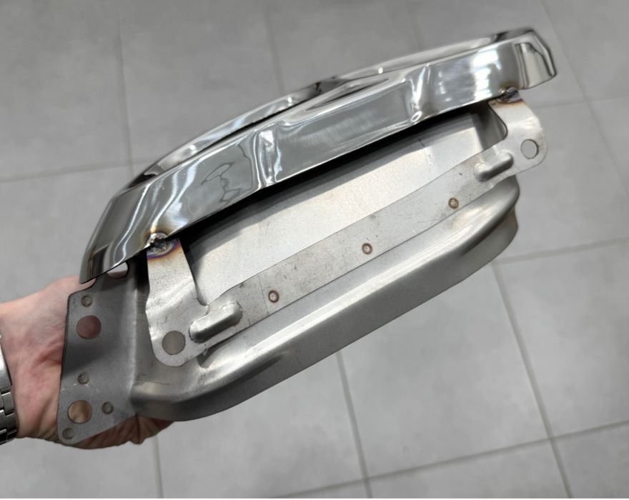 Насадки на выхлопные трубы M60i LCI BMW X5 G05 X6 G06 X7 G07 хром