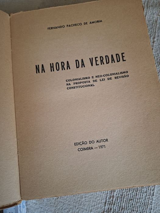 Portugal Colonialismo na Revisão Constitucional em 1971