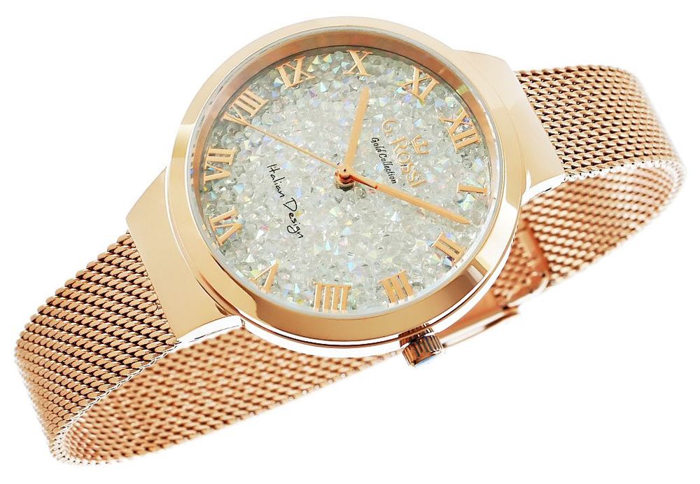 zegarek damski g.rossi s02294b-3d3 + box