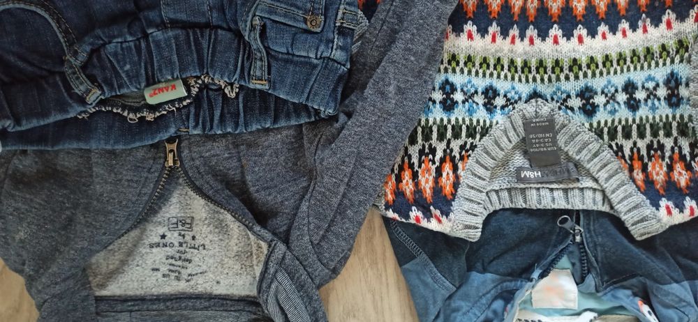 Paka ubrań 86-110 dla chłopca