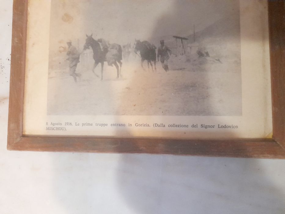 Fotografia em Quadro Antiga Primeira Guerra Mundial