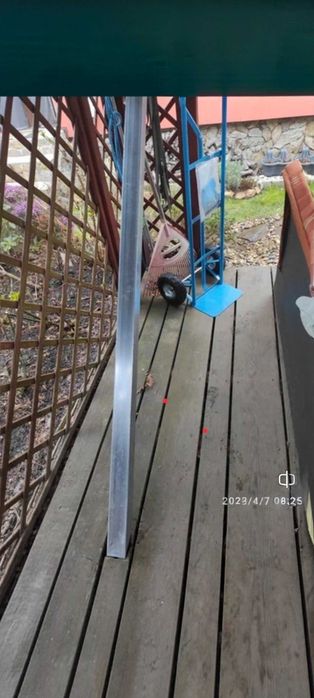 Słupek ocynk 80x 80x2x2600 i 80x40x2600