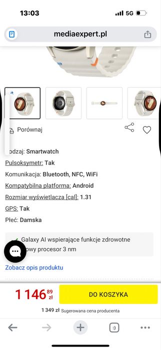 Smartwacht samsung Galaxy Watch 7SM