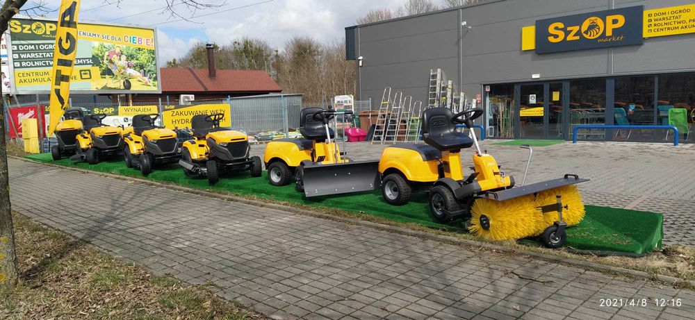 Zamiatarka  STIGA SWS800  szczotka, odśnieżarka, 399,90 x10 rat 0%