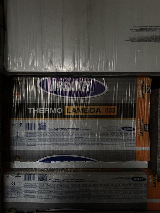 Styropian grafitowy Arsanit Thermo Lambda 033