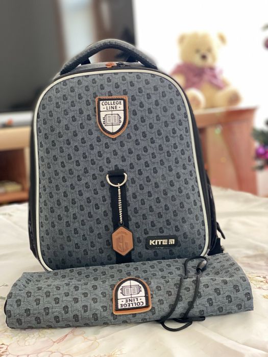 Рюкзак шкільний каркасний kite education college line boy k22-555s-6