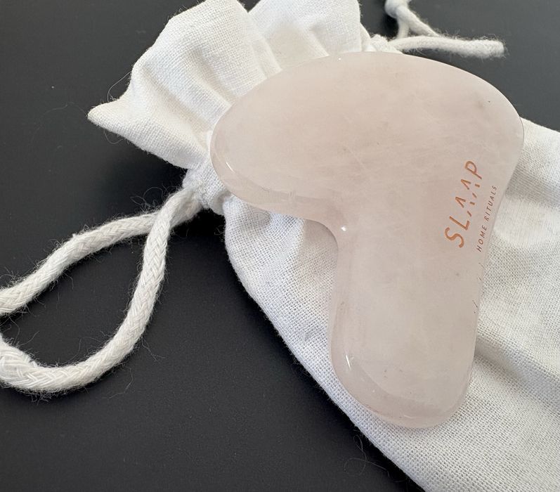 Plytka gua sha SLAAP różowy kwarc
