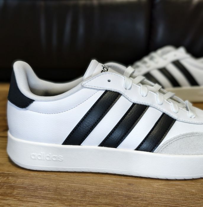 Adidas Sneakersy EU 46 - 29,5 cm • białe klasyki • streetwear HIT